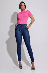 Calça Jeans Modeladora Surreal com Elastano - AA33