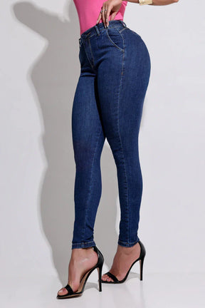 Calça Jeans Modeladora Surreal com Elastano - AA33